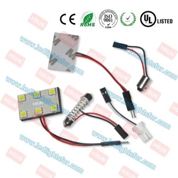 Top sale led auto light car top light dome light car PCB-6 LED SMD5050