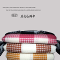 Semi Pally Wool Square Check Bufanda para mujer