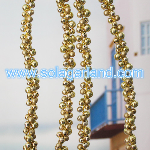 Gold Round Beaded Tree Branch For Xmas Decor