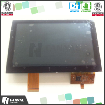 High quality 10 touch points capacitive touch panel 10 inch car touchscreen