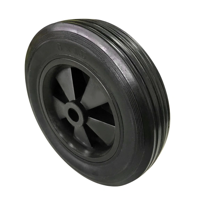 5"/6"/7"/8"/10" Mower Wheel Np in Black Color with Attractive Appearance