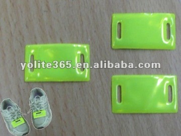 Shoe reflective tag,