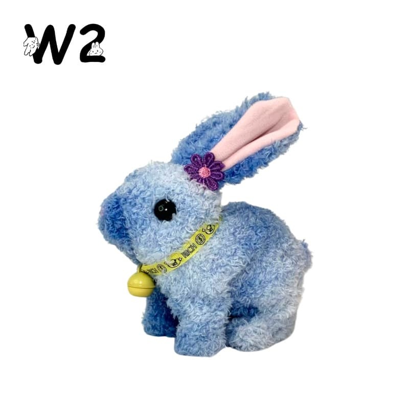 Vivid Bell Teddy Floral Bunny Toy