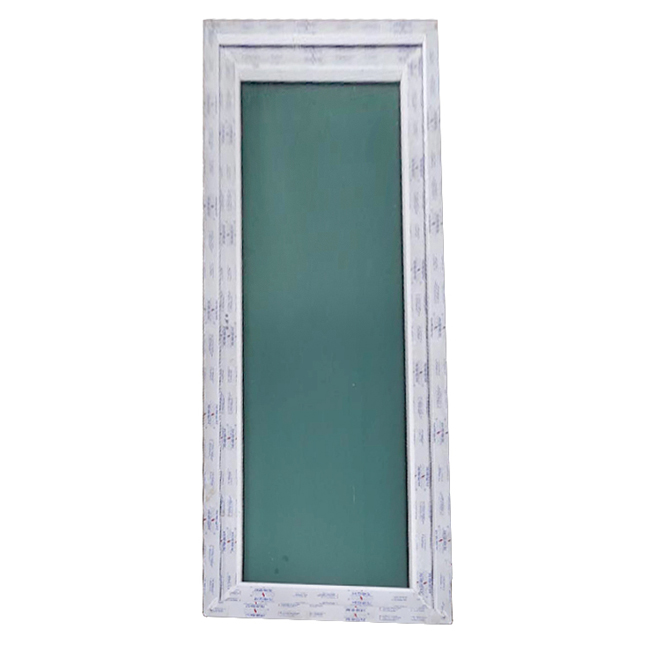 Graceful frosted glass interior french doors