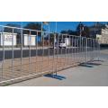 Günstige kundenspezifische Metall Silber Stahl Crowd Control Barrier