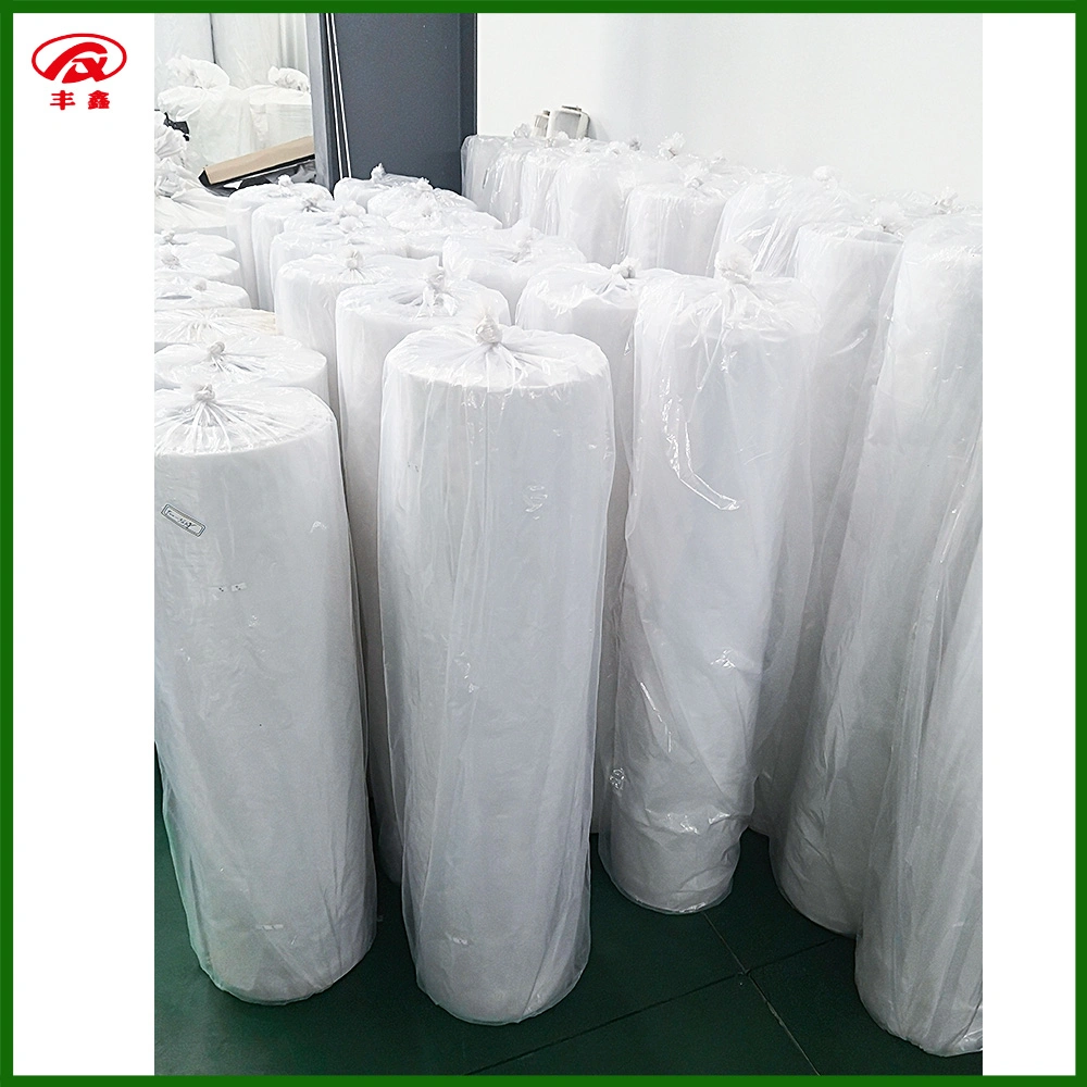 Bahan Kitar Semula Binatang Interlining Bukan Tenunan Fabricneedle Punched Polyester Nonwoven Wadding