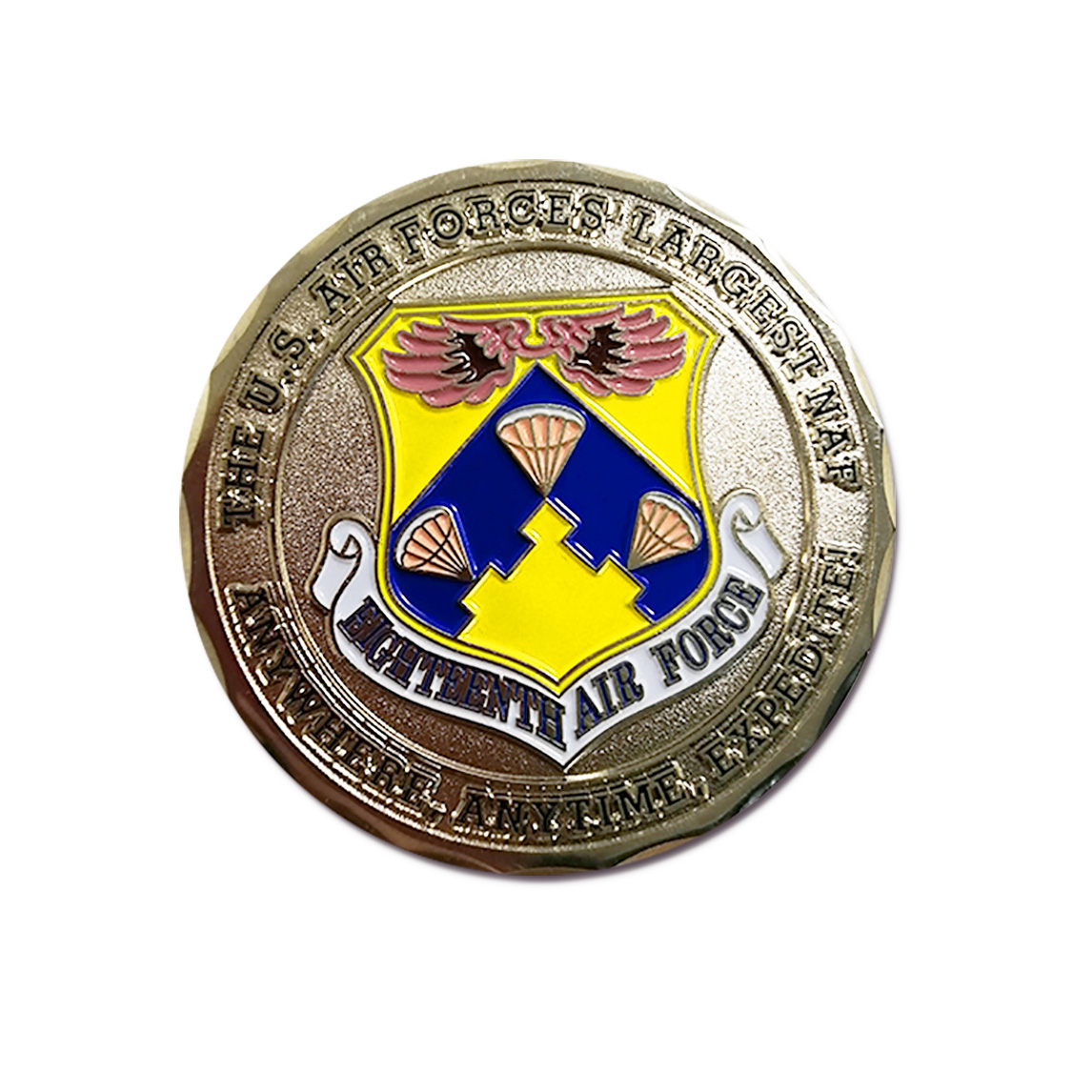 Factory direct sale low price professional custom nickel metal challenge coin