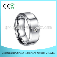 Tungsten Carbide Opal Ring /Unique Tungsten Claddagh Rings/Single Stone Inlay Tungsten Wedding Ring Jewelry Wholesale