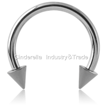 Surgical Steel Micro Circular Barbell with Cones