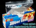 Zip Lock, Zipper Seal sacs, Double fermeture éclair Heavy Duty, scellé en fraîcheur et verrouillage