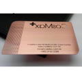 Colorful Electro-coating Metal Business Card with Hollow Out