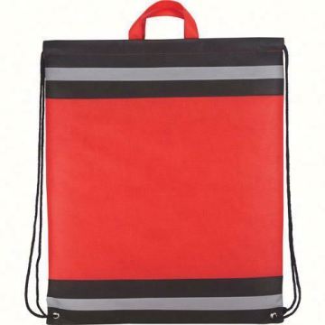 New recycle 210d polyester nylon drawstring backpack