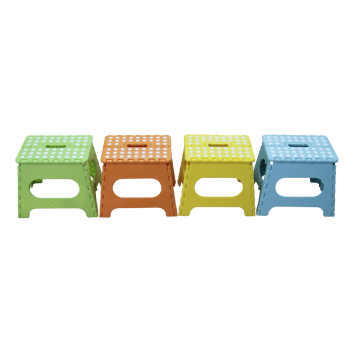 A Plastic Folding Step Stool