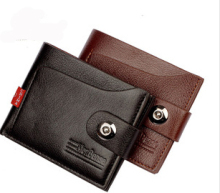 Man/male's hot fashion style multi-function leather Wallet/Purse/Card holder/Burse/Notecase/billfold/pocket book