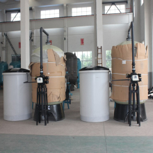 Removing Boiler Water Hardness Water Softner With 2 Tanks