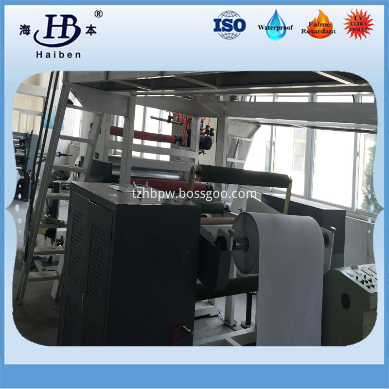machine of aluminized fiberglass fabric-7