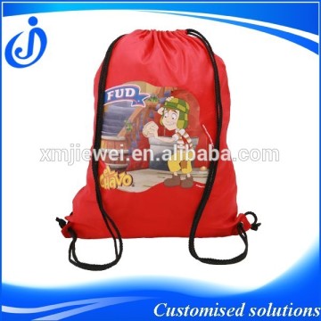 210D Polyester Cheap Custom Drawstring Bags