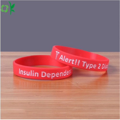 Terbaru Ungu Silicone Sport Gelang Berwarna Gel Gelang