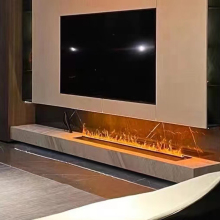 High Quality LED Light Water Vapor 3D Flame Electric Fireplace 220V