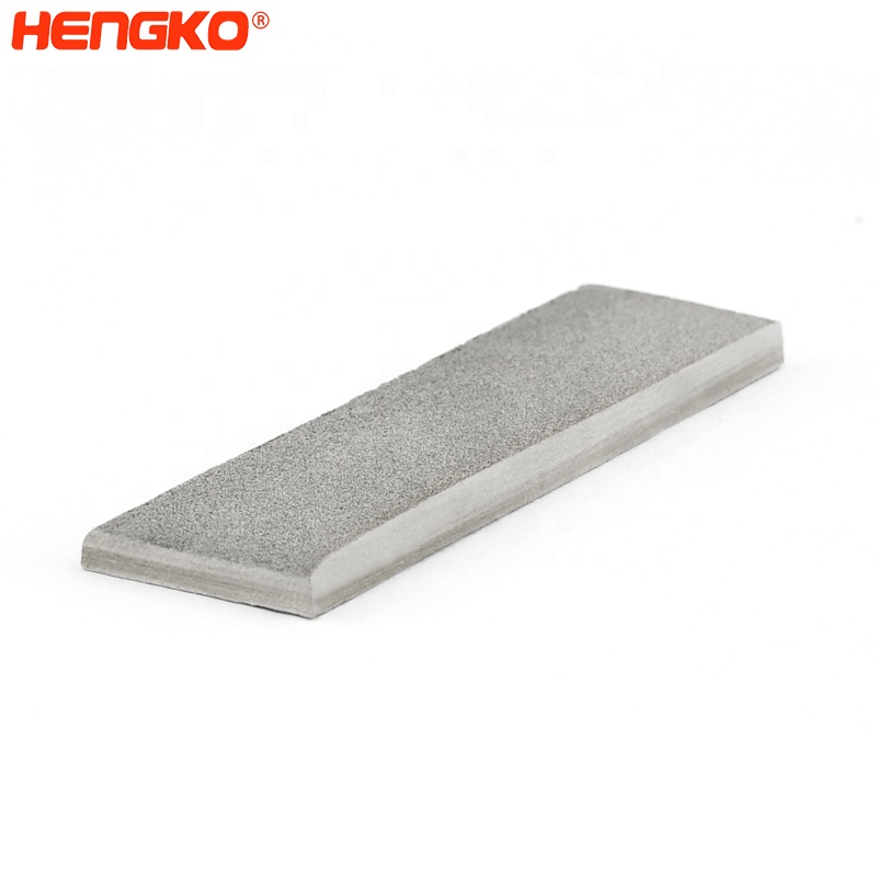 HENGKO Customed microns SS 316L filter sheet stainless steel powder porous plate 90 micron sintered filter for food industry