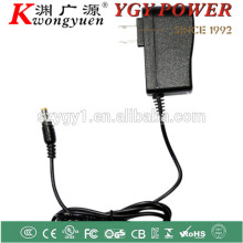 12V 1A wall type adaptor with UL FCC PSE CSA certification