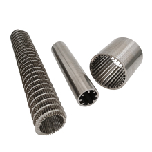 Custom Wedge Wire Wrapped Continuous Slot Screen Candle Type Johnson Screen Tubes Manufacturers