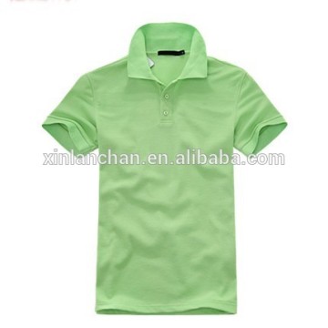 Fine cotton tshirt polo , custom embroidered polo shirt , polo shirt in Guangzhou