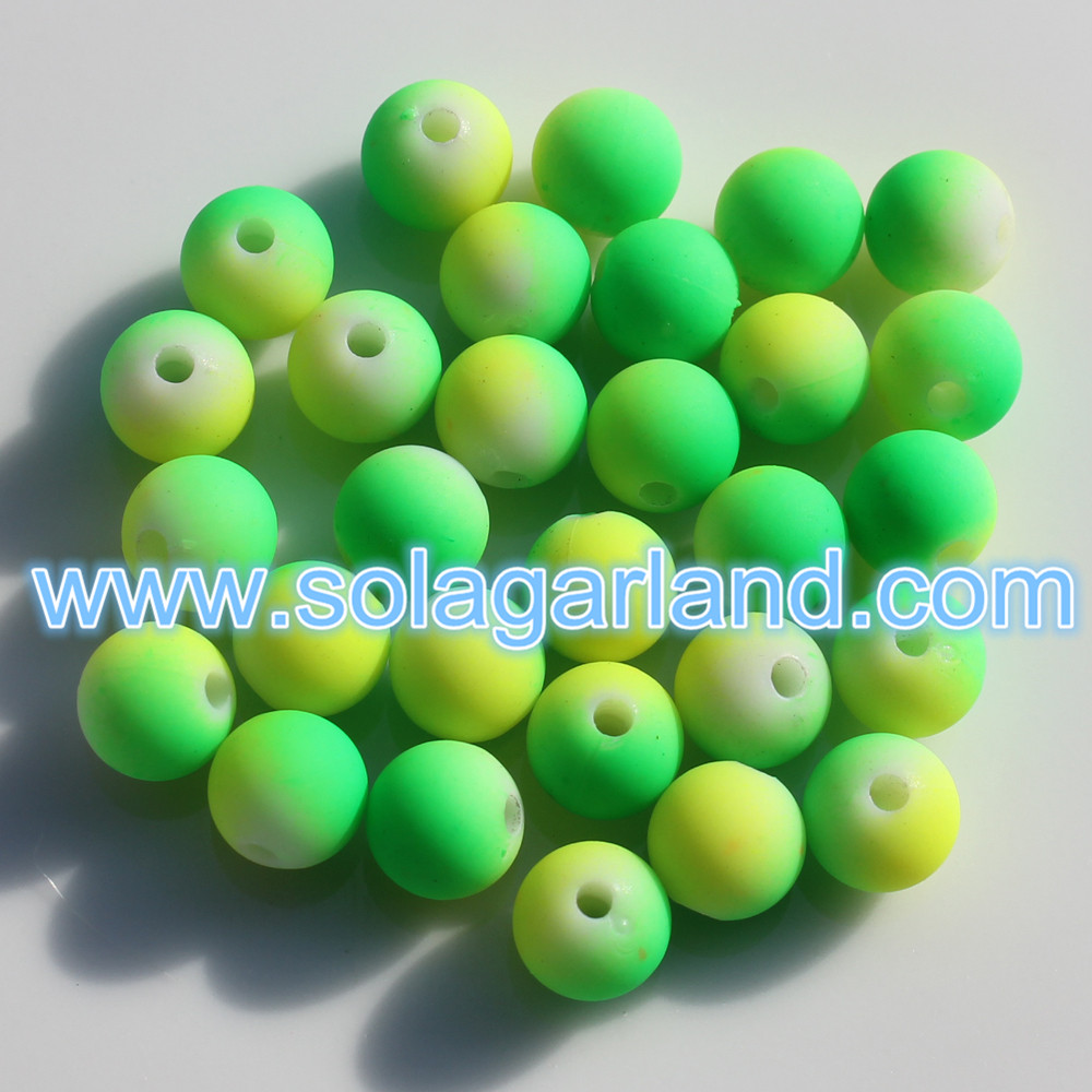 8MM Round Acrylic Plastic Beads