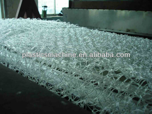 Plastic drainage mat machinery