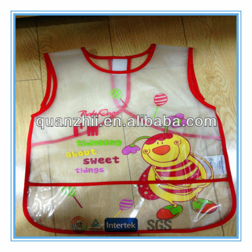 2014 cheap printed PVC baby bibs OEM/ODM wholesale