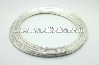 Pure Ag wire for coating 99.99% Ag wire coating 4N