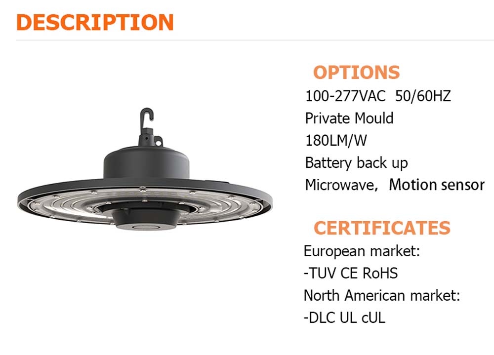 100w Ufo Led High Bay Light 6 Jpg