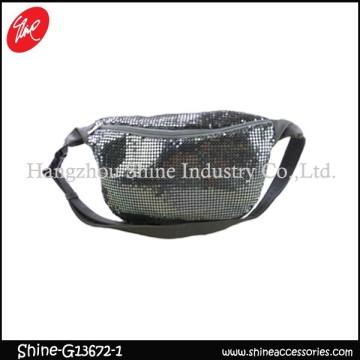 Bling bling new style fashion chainmail waist bag