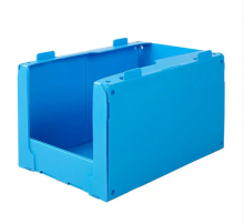 Custom Polypropylene PP Corrugated Plastic Folding Boxes for Delivery