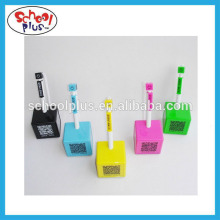Promotional ballpoint pen/ desktop pen/ plastic ballpoint pen customized QR codes