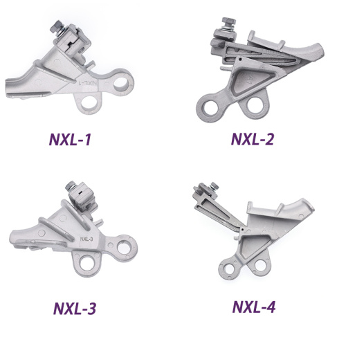 Tipo de cuña de la serie NXL Sobre la abrazadera de aluminio resistente a la tensión.