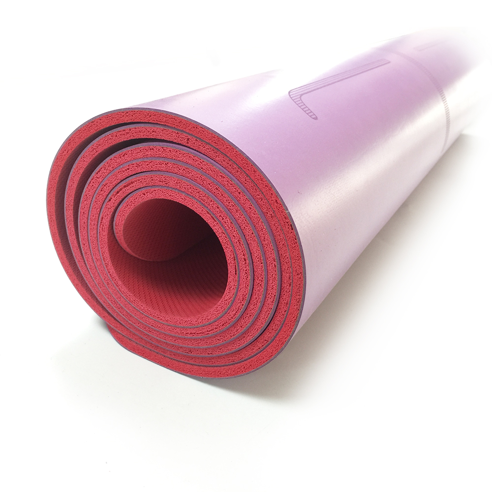 Yugland pastel colour eco natural rubber non slip environment natural pu rubber yoga mat