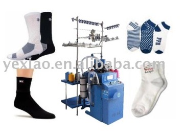 automatic jacquard socks hosiery machine