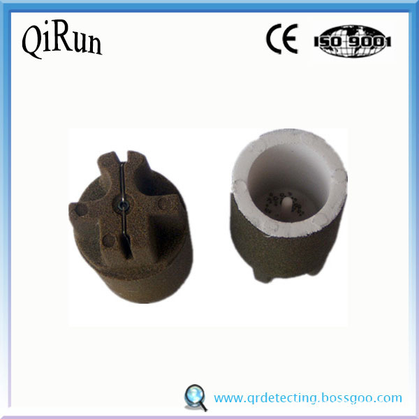 CE-CUP round carbon for foundry