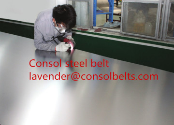 As1000 consol stainless steel belt cooling belt belt cooler