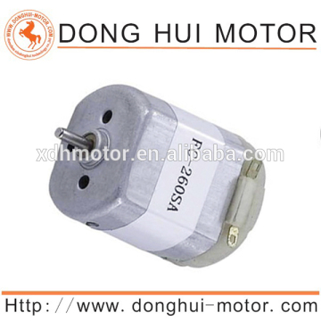 Carbon brush dc motor with flat shape housing motor electric for car