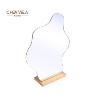 Hot Sale Irregular Shape Mirror for Bedroom - Standing Makeup Mirror Cosmetic Vanity Table Mirror