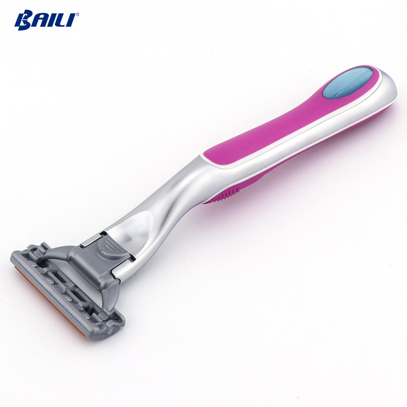 Baili Triple Blade Razor Scheermes Scheermes Veiligheidsscheermes