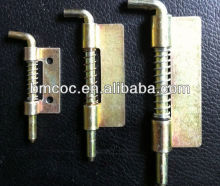 metal lock spring loaded barrel bolt latch