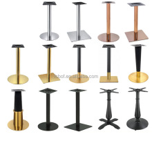 Wrought Iron and Stainless Steel Restaurant Table Legs Hardware