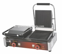 Prince commercial cheap contact double plate panini grill griddle