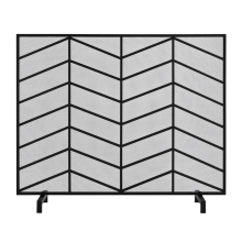 Steel Wood Burning Fireplace Accessories Fireplace Screens Guard Fence For Flame Prevention