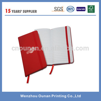 customized mini pu notebook leather notebook