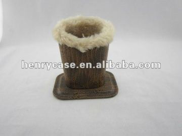 fashional leather eyeglass holder