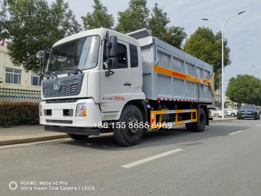 Docking Garbage Truck 7 Jpg